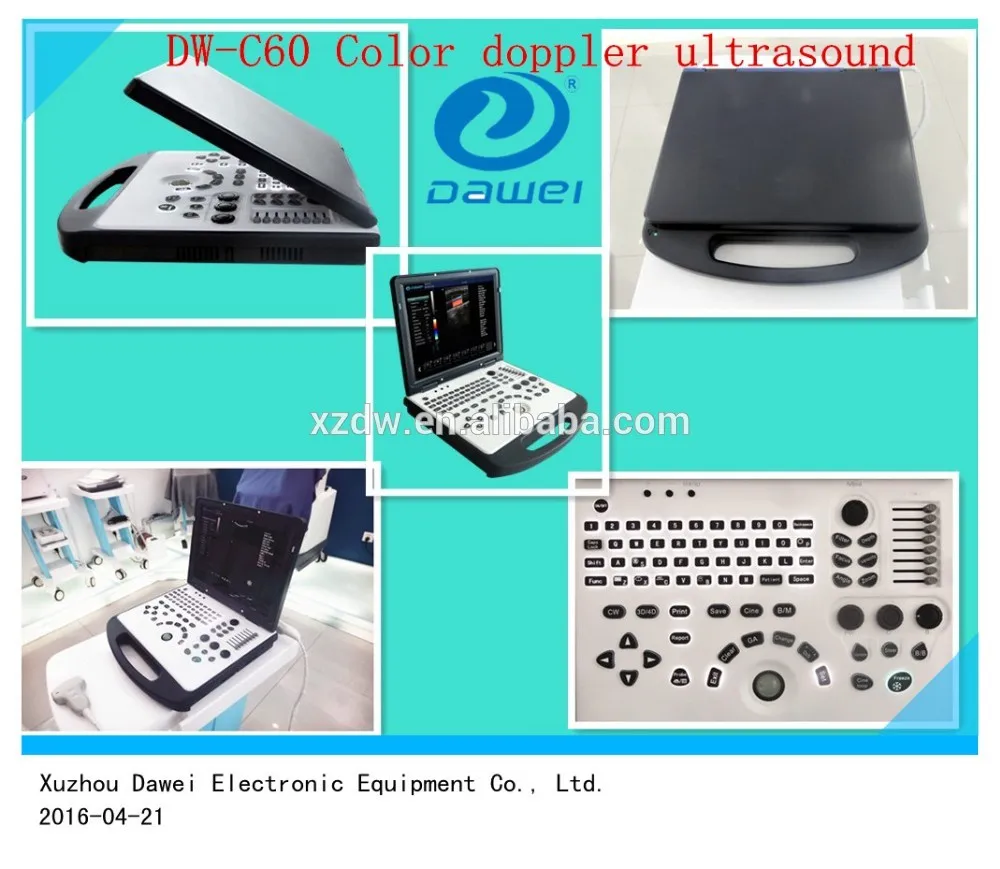 hot selling 2021 style Design latest cardio color doppler & portable doppler ultrasound machine with certificate