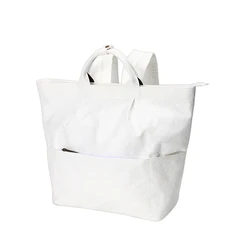 OEM ODM manufacturer tyvek paper laptop bag waterproof fresh green tyvek paper school bag eco-friendly Tyvek Backpack for travel