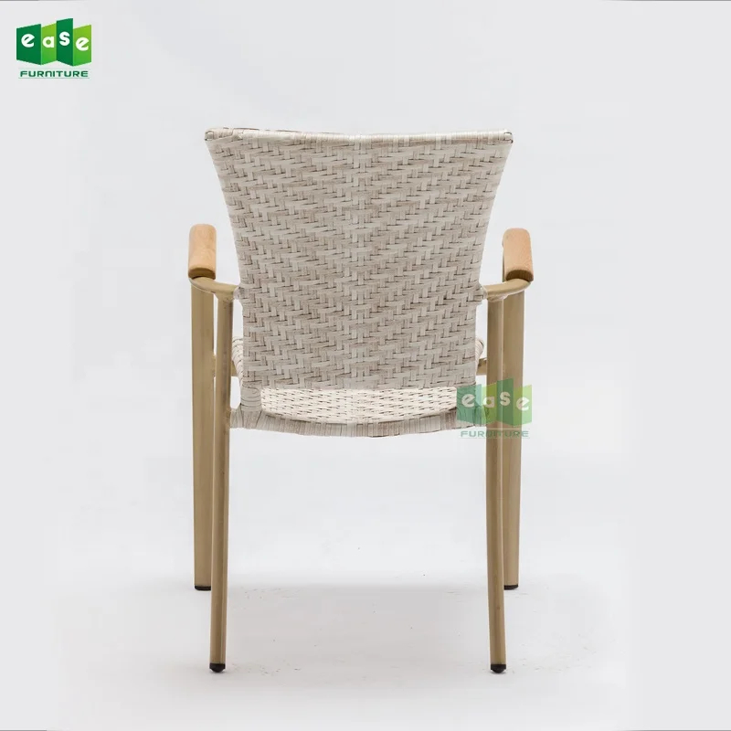 (E7010) Outdoor garden wicker cane wicker rattan chair indoor dining furniture