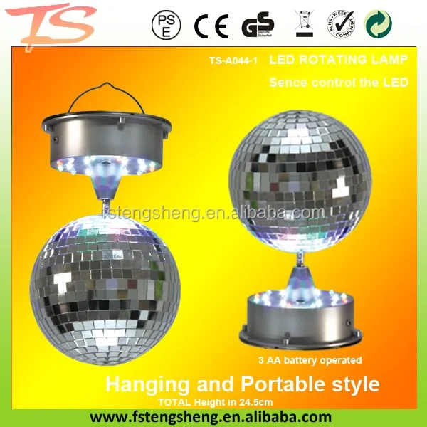 Stage mirror ball night club rotating table mirror ball