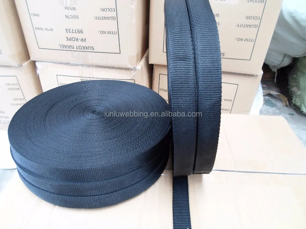2019 custom jacquard pp webbing tape for all kinds belt with cheap price