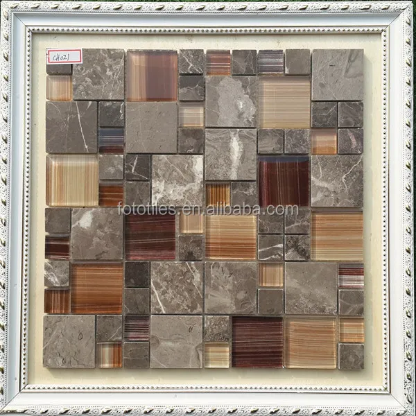 Style selection glass stone mosaic for construction & real estate