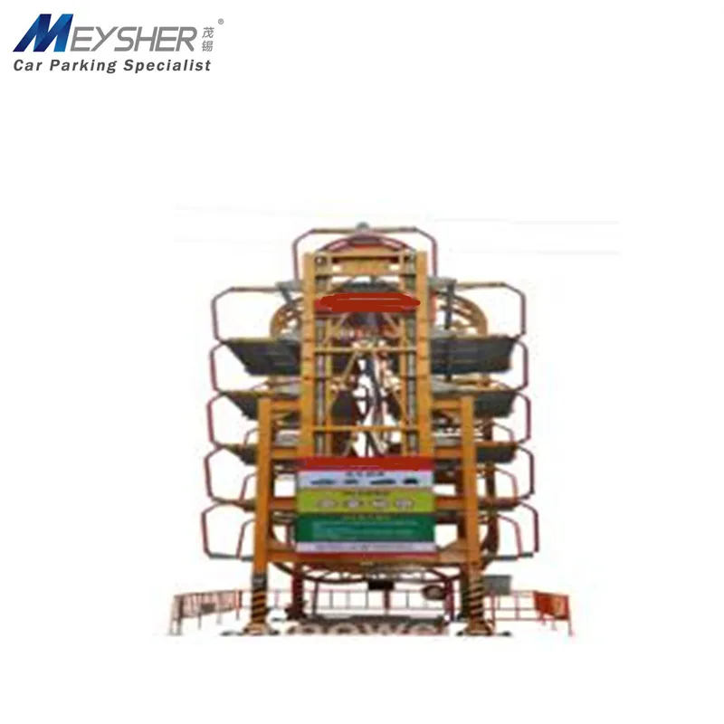 Cheap Price and High Quality Intelligent automatic parking lift Vertical Rotary Parking System With CE