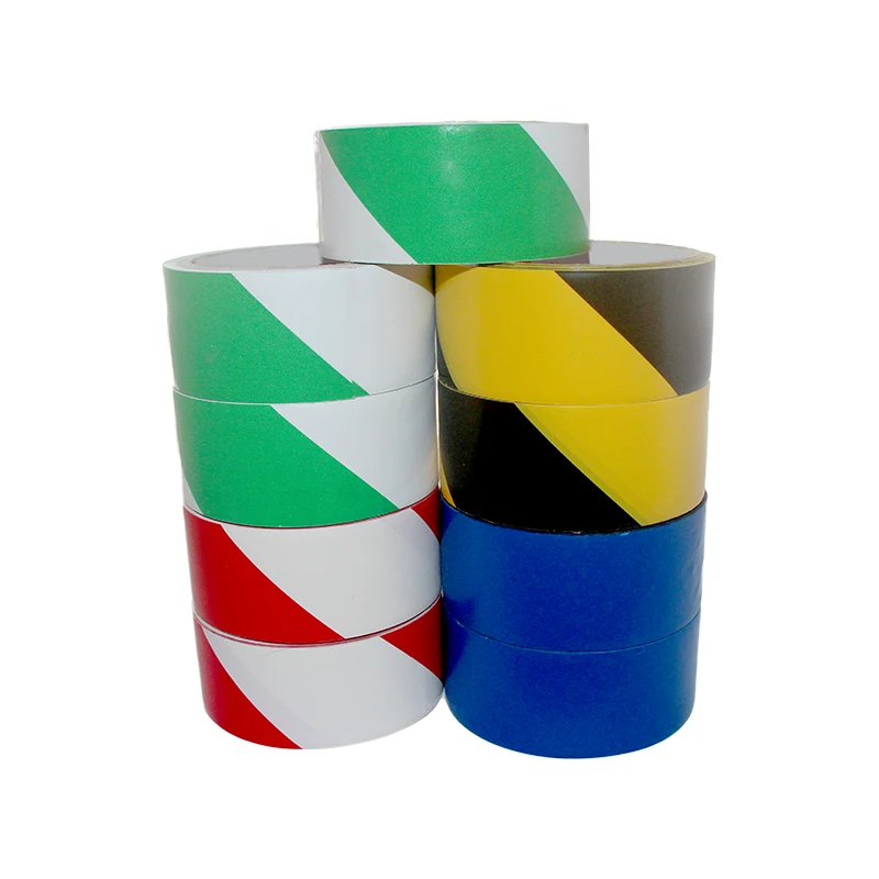 0.05mm plastic sheet film aluminium foil detectable Yellow Black pvc warning tape fiber optic cable warning tape