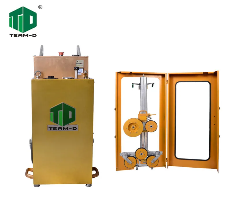 Factory price hydraulic wire  saw cutting machine ,diamond wire saw for reinforced concrete.