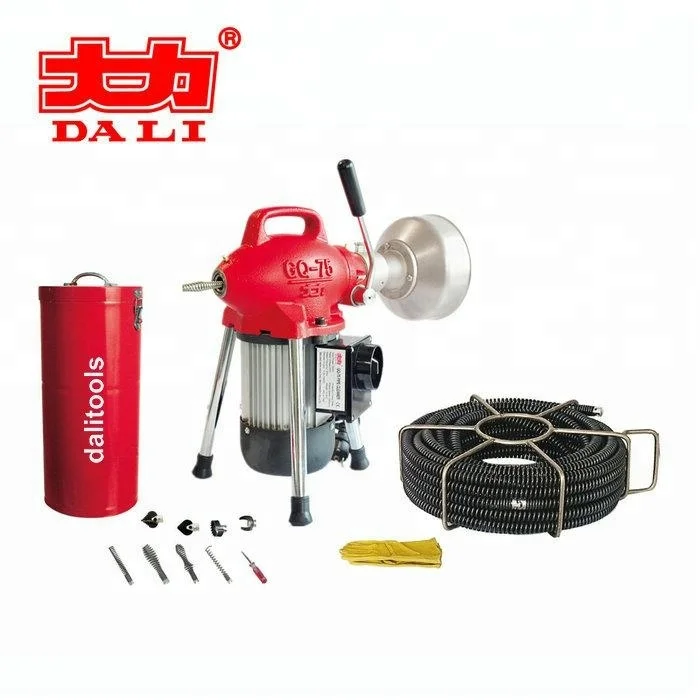 GQ-75 drain pipe cleaning machine