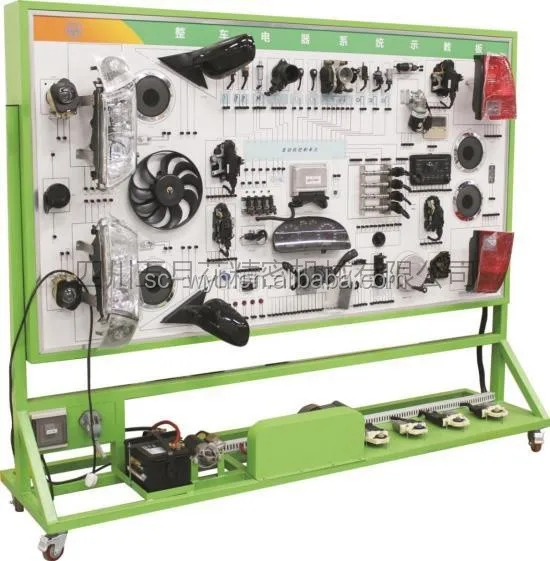 Car central control door lock teaching panel trainer