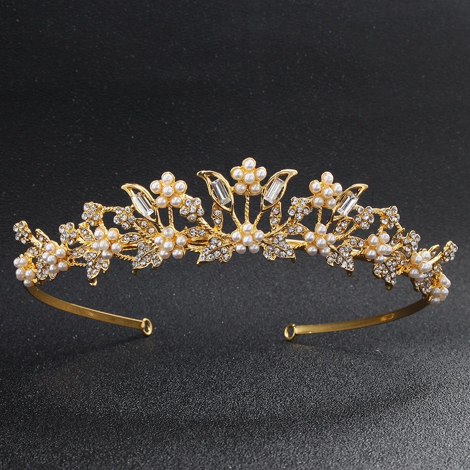 Hot Sale Miss World Crown wedding bridal tiara accessories Girl Headband Hair Jewelry pageant crown