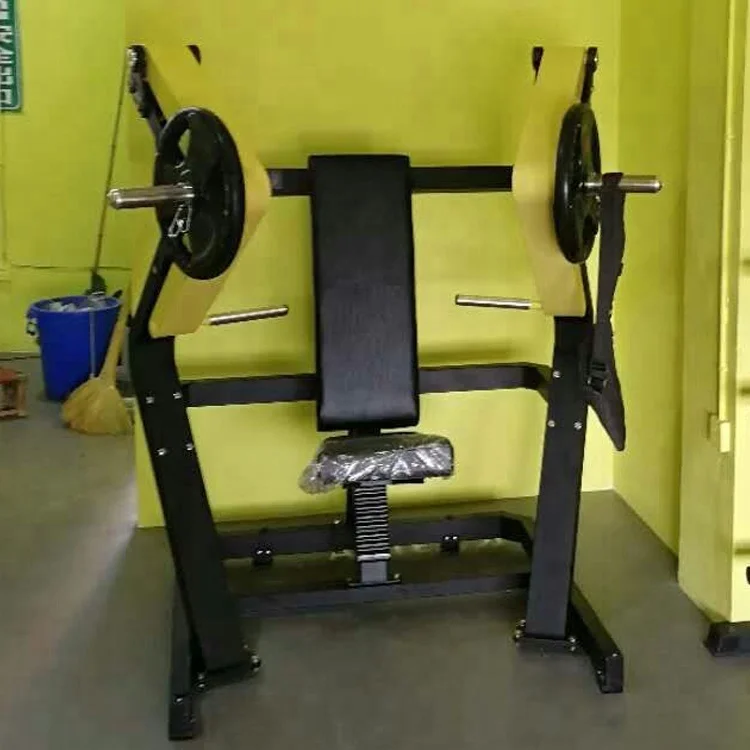 Commercial gym fitness  plate loaded seated chest press/chest press machine