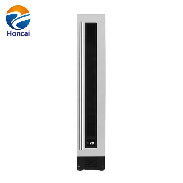 7 bottles single zone compressor cooling built-in wine cooler/cellar