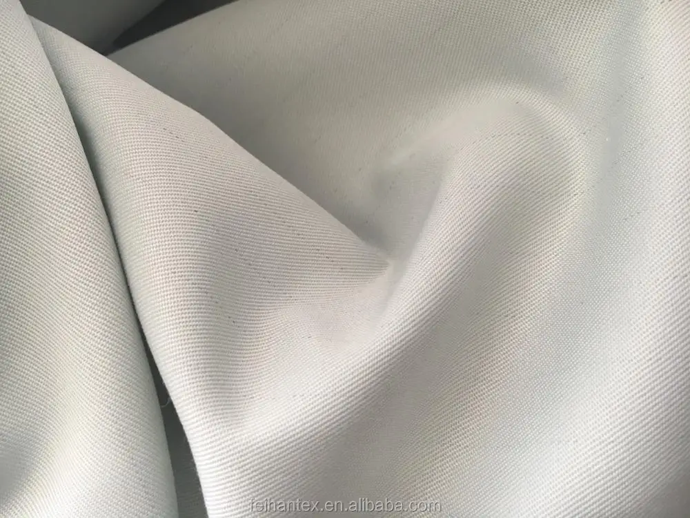 90% polyester and 10%cotton 12MM stripe plain dyed conductive fabric