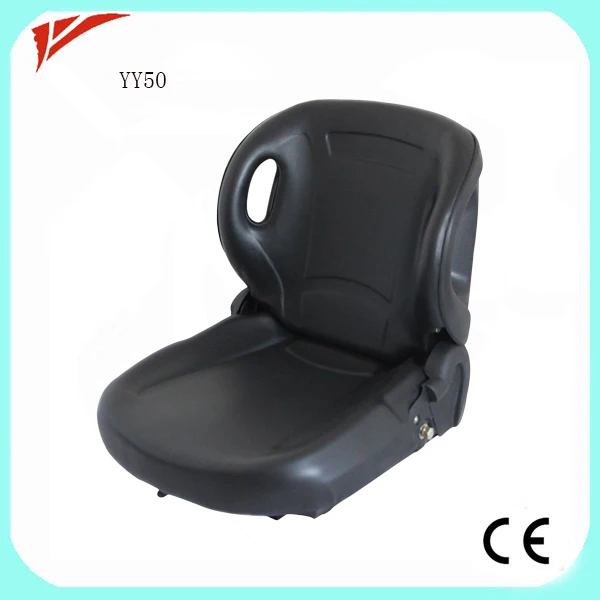Черный пвх вилочный погрузчик toyota сиденья