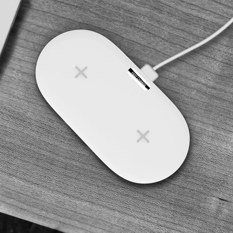 2021 г. новейшие тренды беспроводные зарядные устройства для iPhone12 портативные двойные смартфонов Airpods