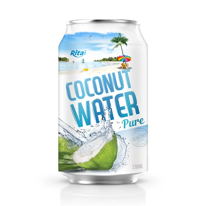 
Vietnam Thailand Canned 100% Young Coconut Water 