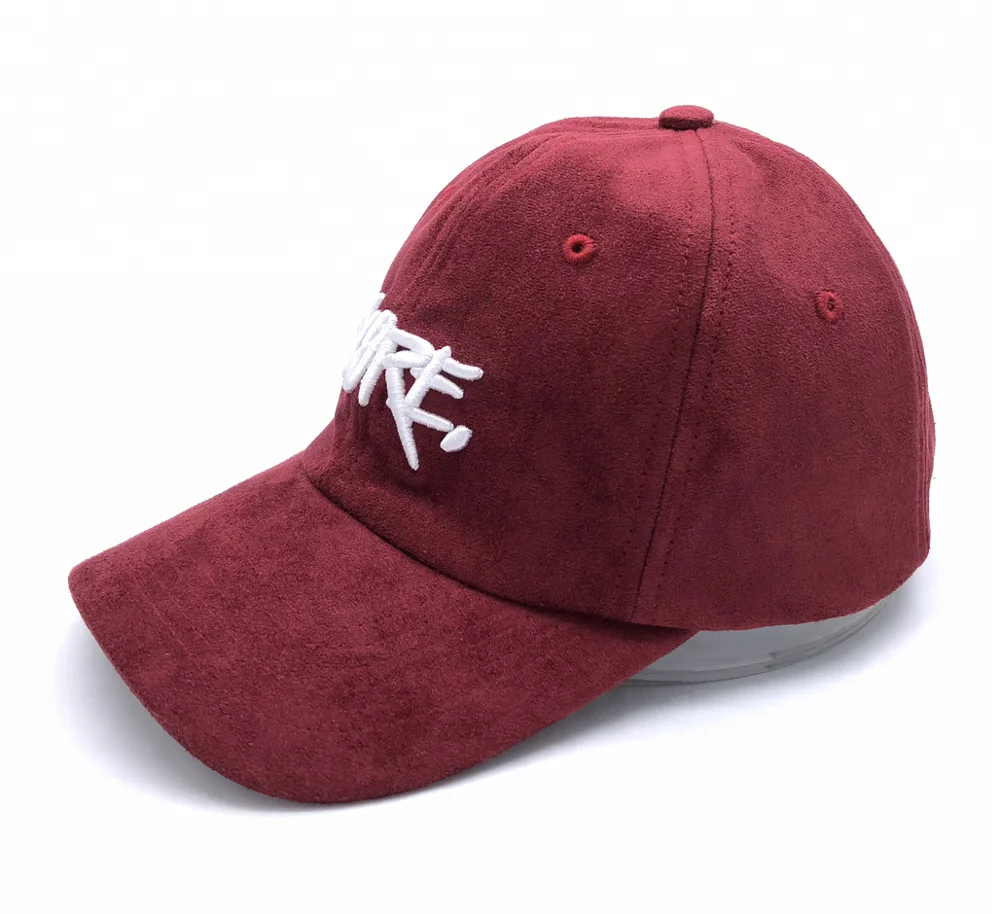 Высокое качество пользовательских 3d Пышное Платье с вышитой надписью замши папа шляпа