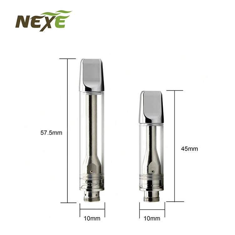
Full Pure Ceramic Top oil filling and bottom airflow NX03 cartridge for cbd vape pen 