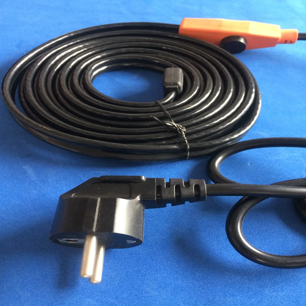16W/M electric heating cable water pipe heating cable waterproof heating cable 220v