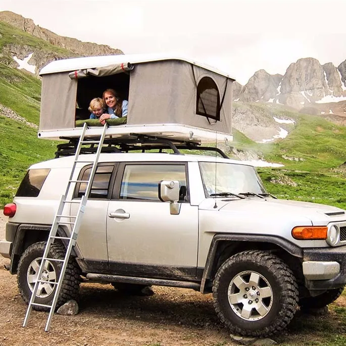2-3 Persons Camping Auto Jeep Vehicle SUV Roof Top Tent