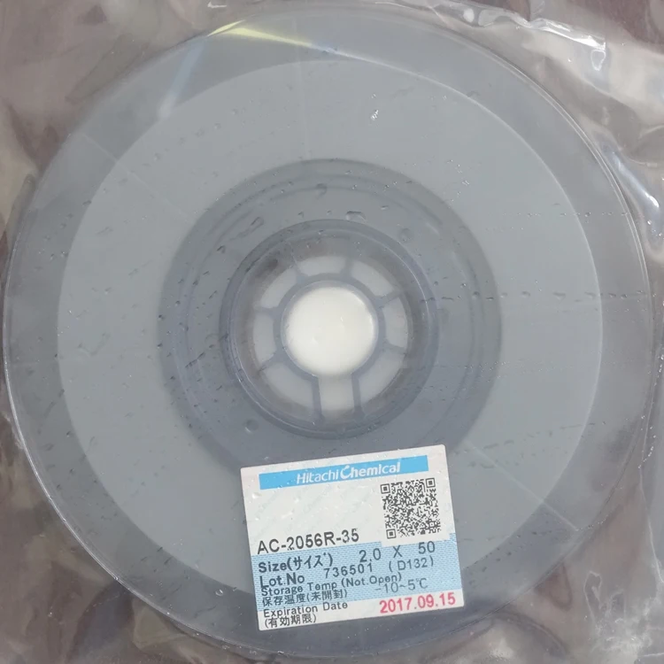
ACF tape Hitachi Adhesive Glue AC2506-R 2.0*50 LCD Panel Bonding ACF film 