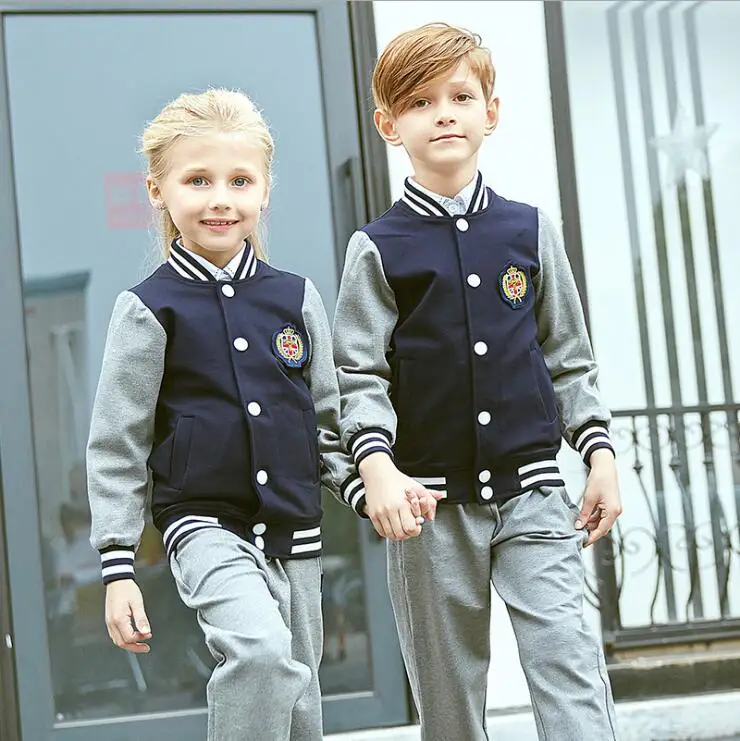 
Модная школьная Спортивная одежда на заказ для детей, униформа для начальной школы 