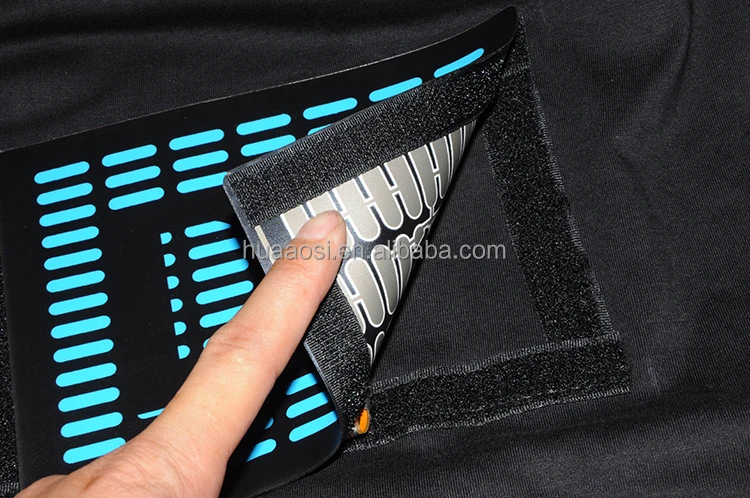 Free sample 2020 China made flashing music sound control el panel light led tshirt for Christmas party