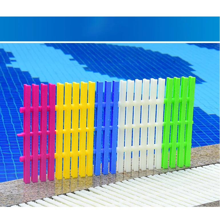 High quality ABS material swimming pool gutter grating for sale swimming pool overflow grating