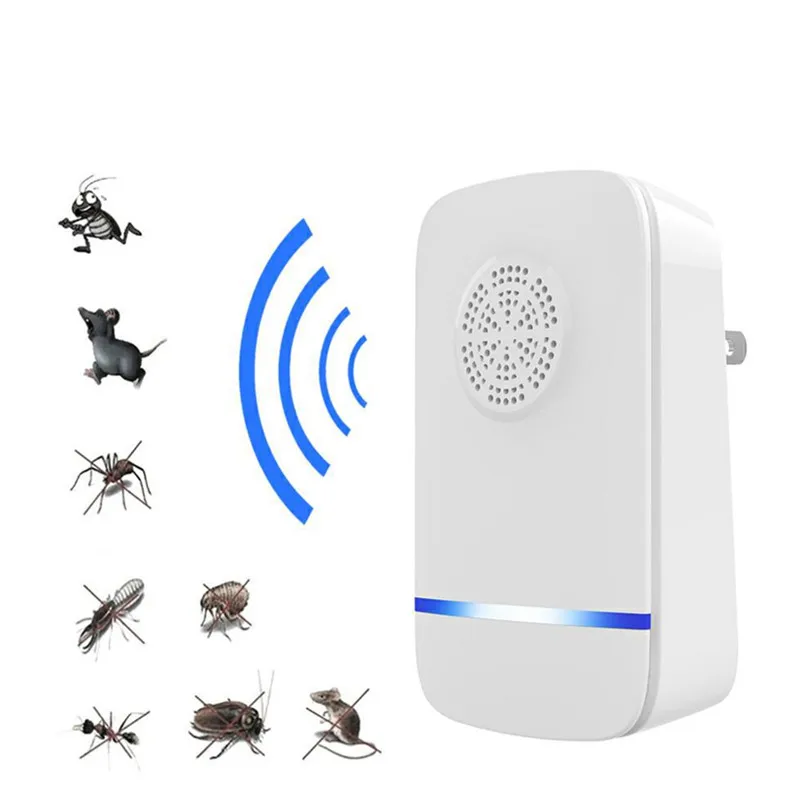 5-in-1 Home Sentinel with Fruit Fly Pest  Indoor Control Ultrasonic Repeller  Mosquito Repellent