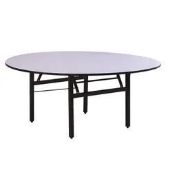 6 ft Rectangular High Pressure Laminate wood Folding Banquet Table