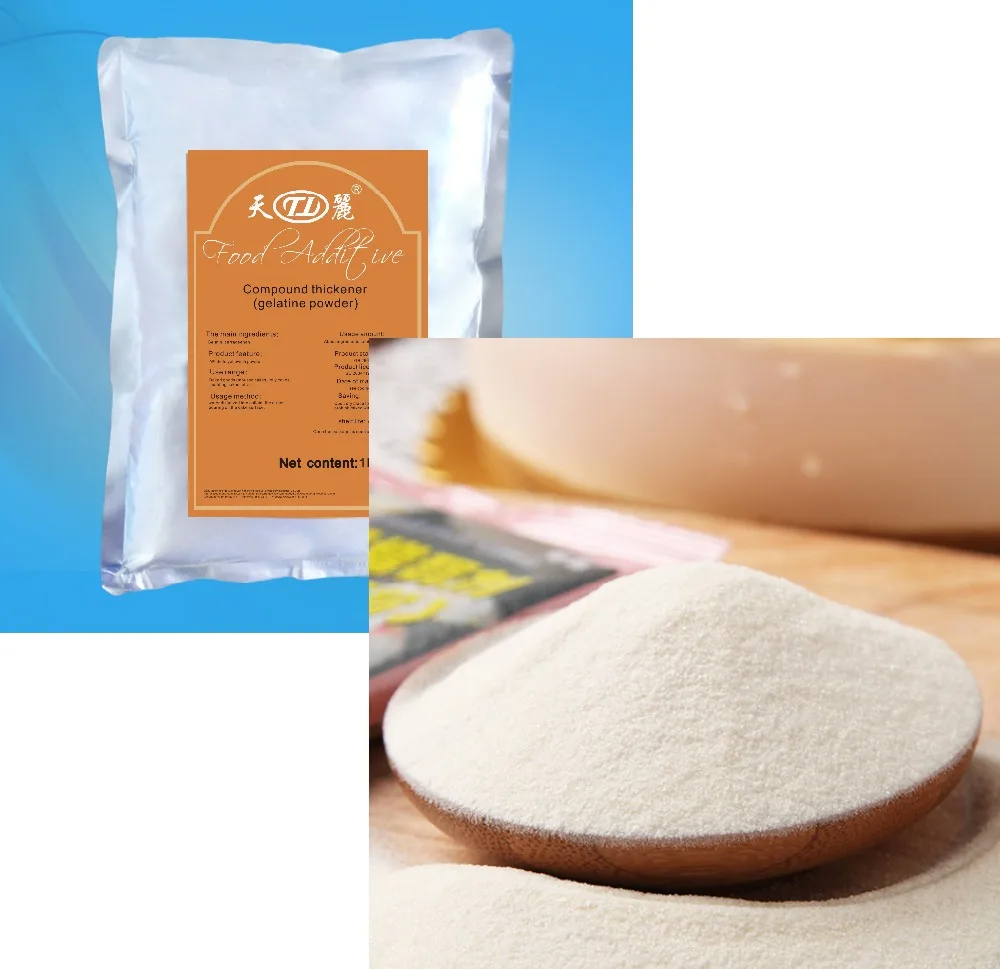 Edible vegetable gelatin hot sell great for pastry