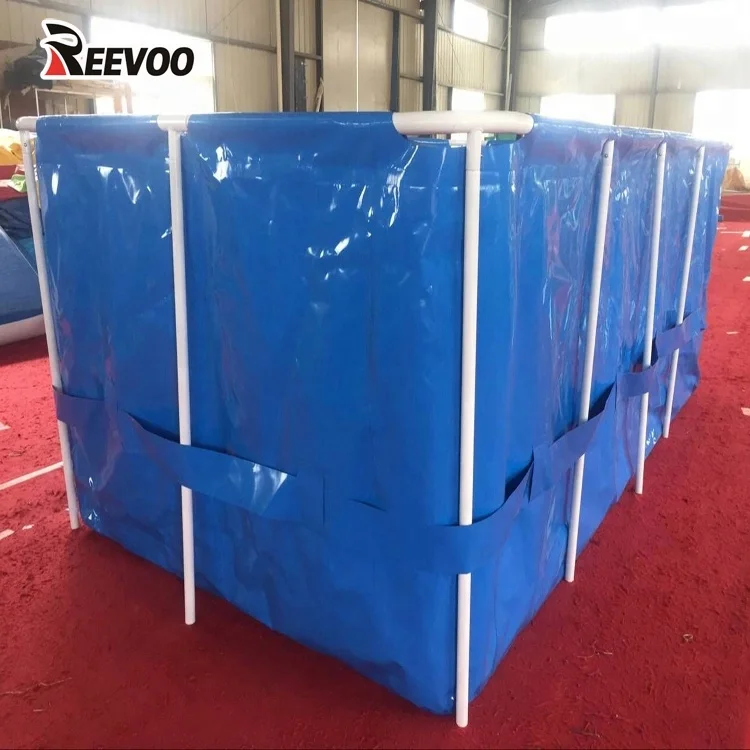 Супер качество ПВХ круглые бассейны для разведения рыб брезент пруд