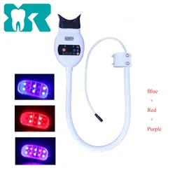 3IN1 Red Purple Blue Cold Led Teeth Whitening Dental Bleaching Light