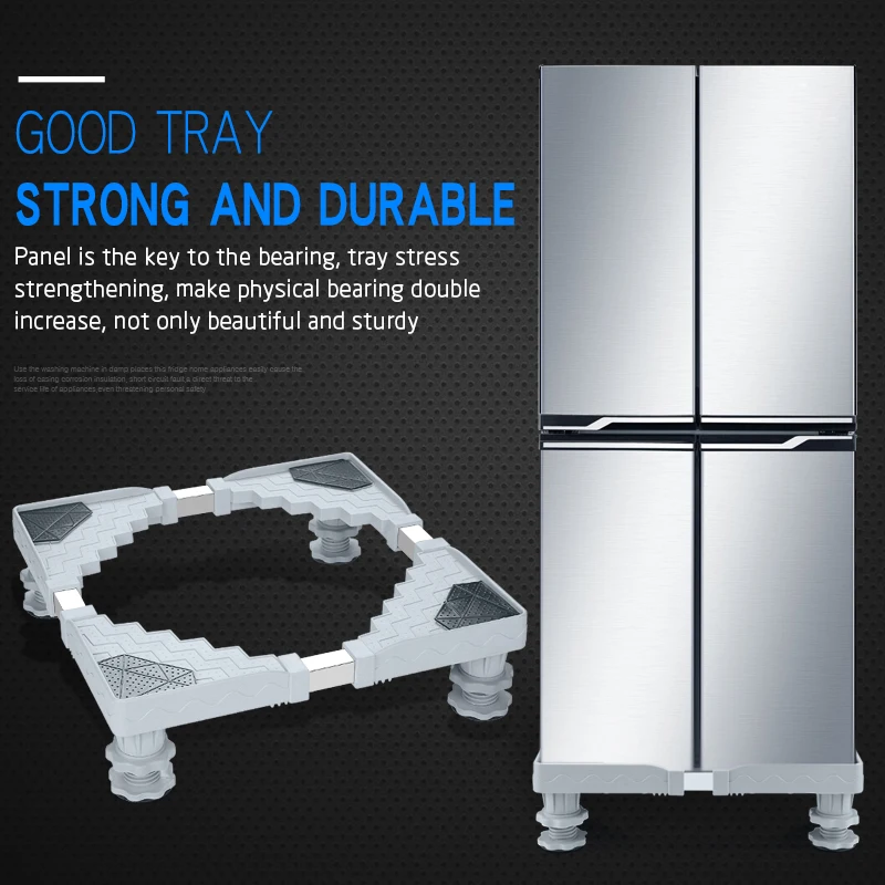 8kg auto rerigerator base roller washing machine base