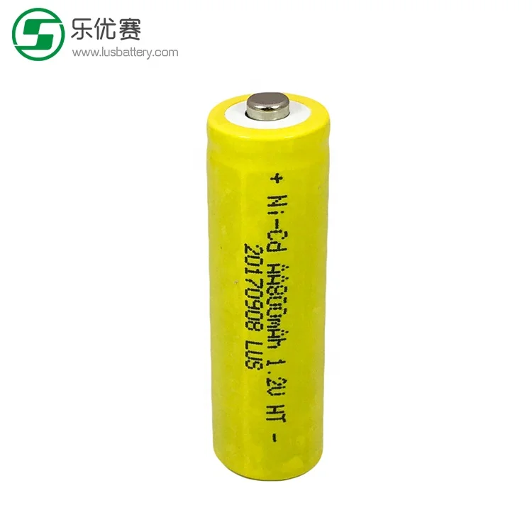 Ni-Cd AA800mAh 1.2V Batteries for Solar-Powered Lights LED
