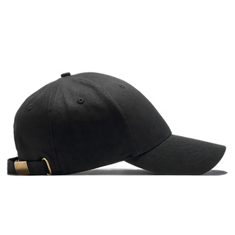 5% OFF wholesale cheap blank plain black caps without logo