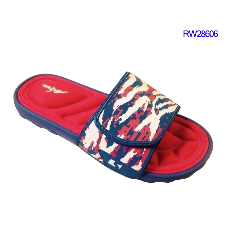 China wholesale good quality memory foam new product men EVA slide sandals