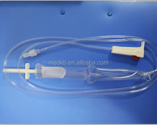 
Blood transfusion set double chamber 