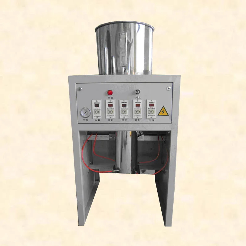 Нержавеющая сталь мини чеснок пилинг машины
