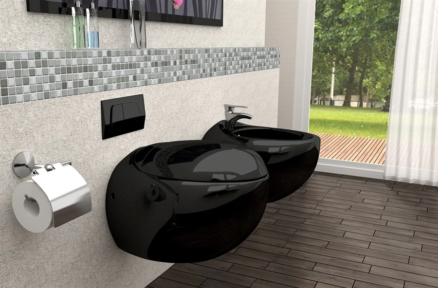 KB-138 яйцевидной формы вилла настенный туалет ванная комната висит уборной