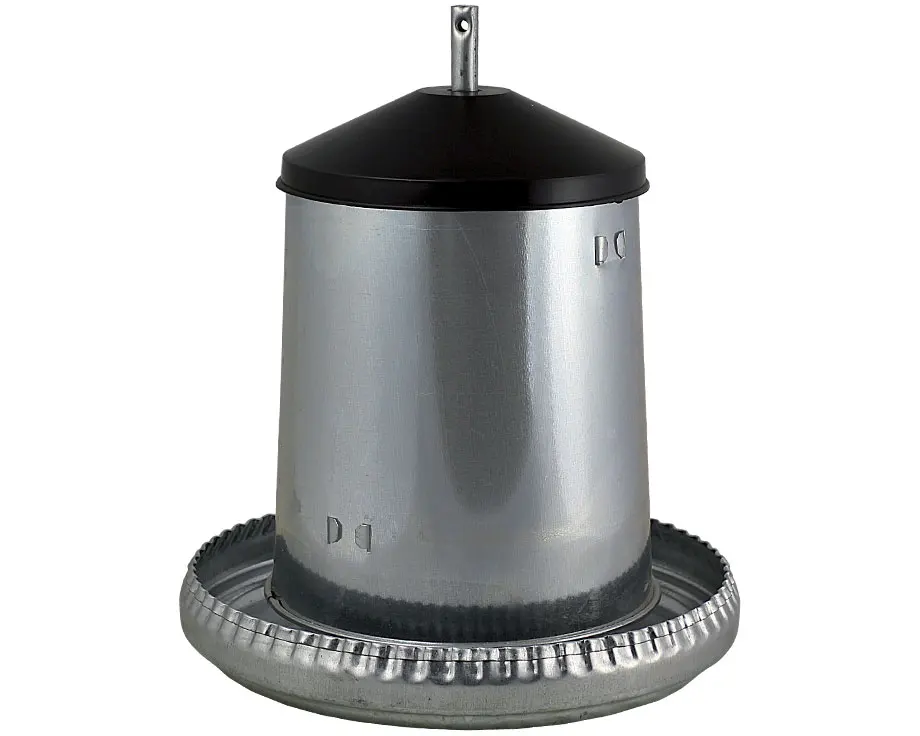 Aluminium and Galvanised Chicken Feeder For Sale