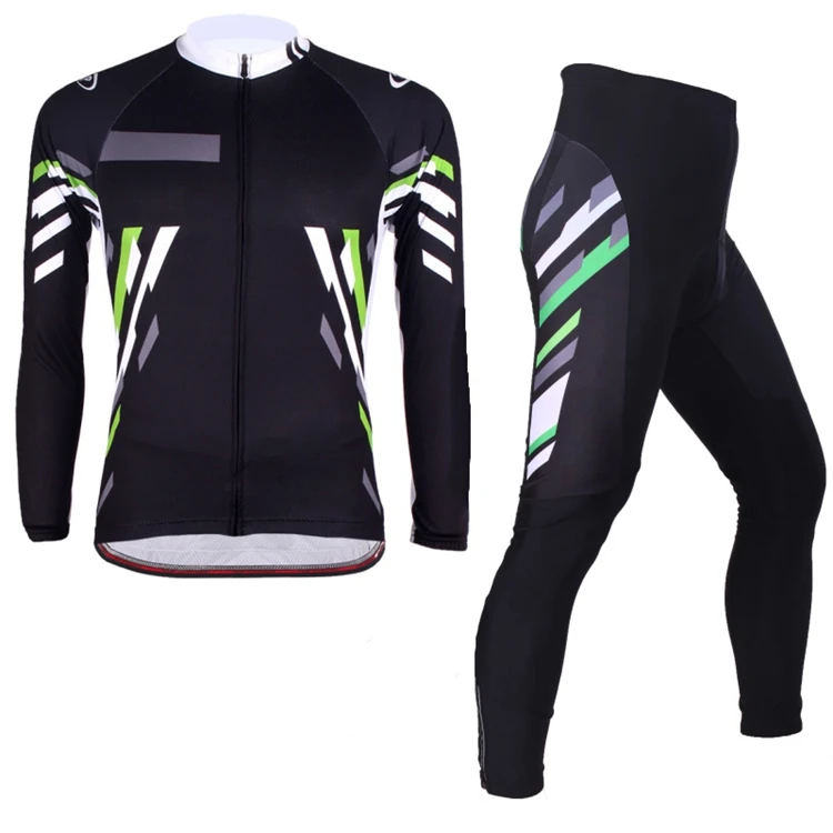 
Winter Road Sublimated Child Sleeve Mtb Cycling Jersey Long Set 