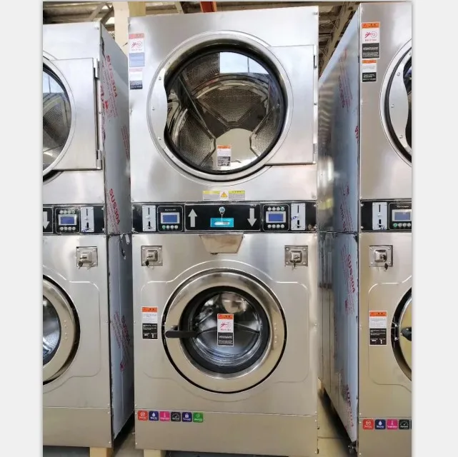 coin operated 15kg stack dryer machine