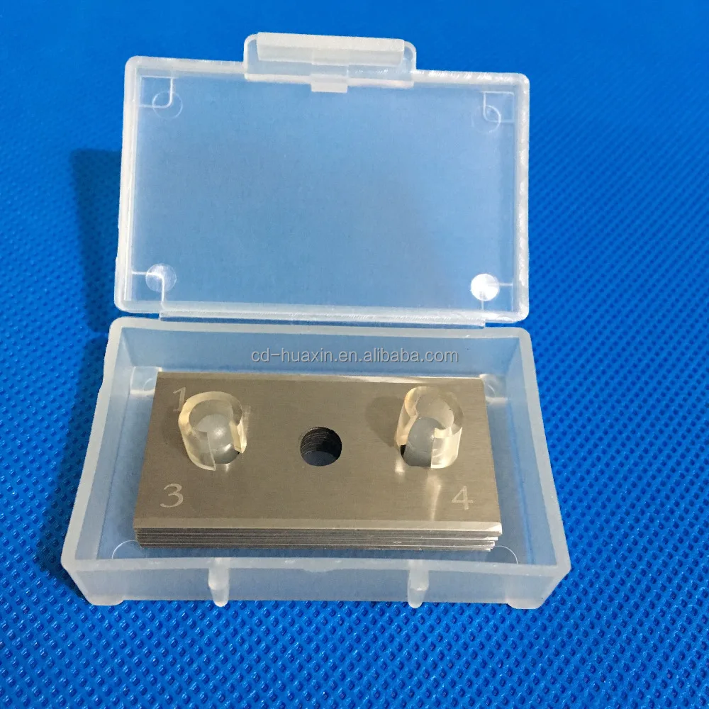 Tungsten Carbide blade machine knives razor blade for PE foil Aluminium foil cutting