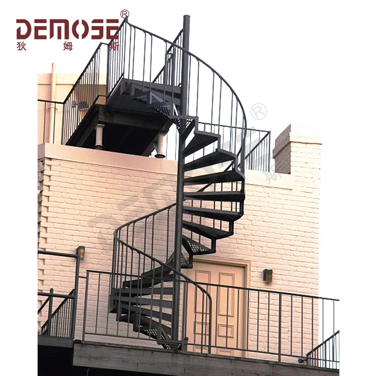 outdoor steel staircase for roof