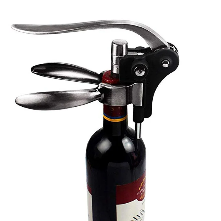 Premium Wooden Box Wine Tool Accessories Corkscrew Wine Opener Set