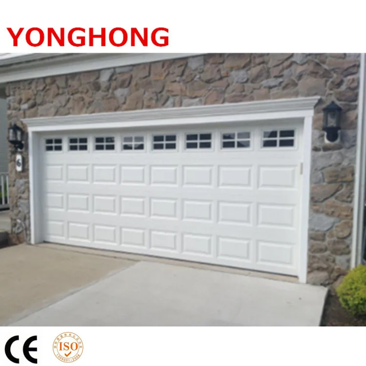 Professional manufacturers custom size cheap sectional garage door
