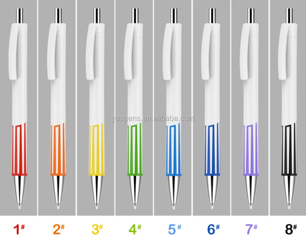 High Quality Wholesale Ballpoint Gel Pens Elegant Logo Pens for Advertising 1.0mm Writing Width Quality Slogan Samples