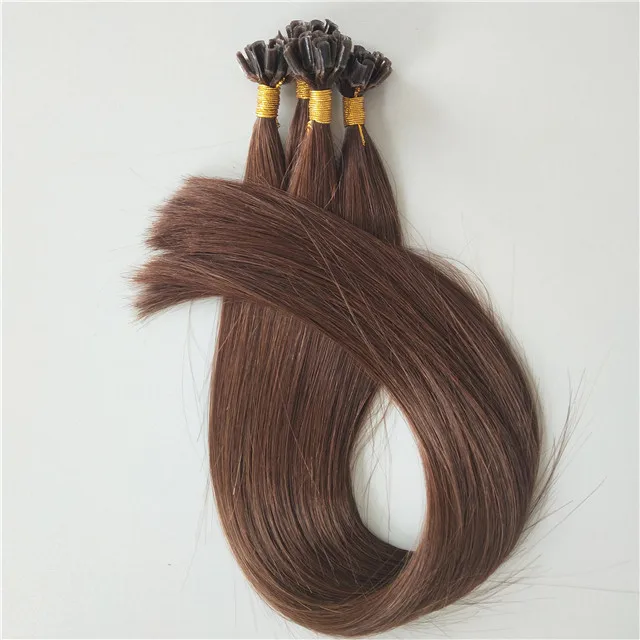 1g strand all colors goo quality human nail tip keratin hair extension