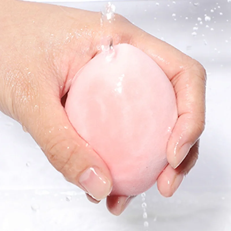 
FOCALLURE Free Shipping 2019 New Egg Shape Easy To Use Latex Free Cosmetic Make Up Sponge Puff Wholesale 