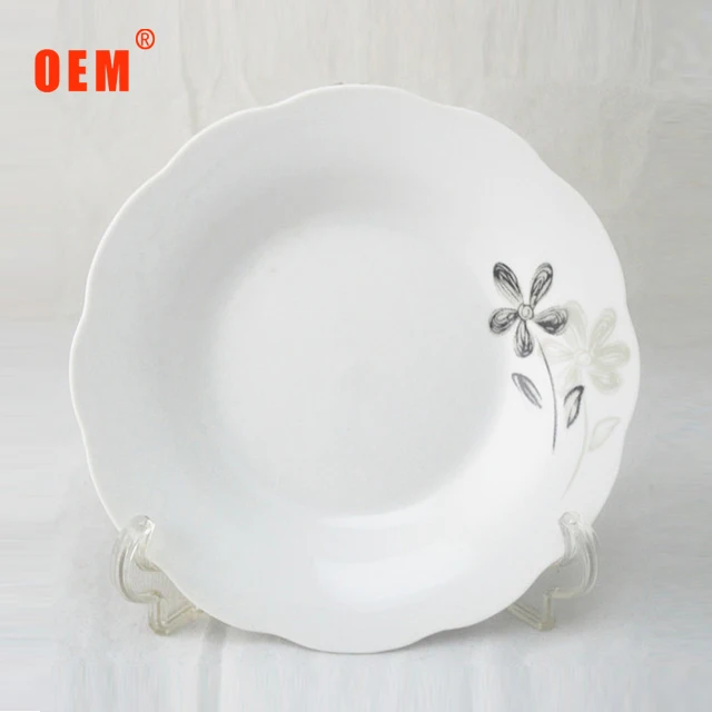 decorative hanging plates ceramic ,print on demand plate ,porcelain plate