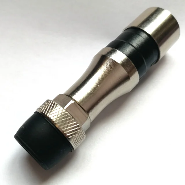 Brass RG11 Aerial Compression Coaxial Cable Connector